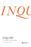 INQUIRY-AN INTERDISCIPLINARY JOURNAL OF PHILOSOPHY
