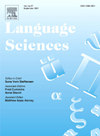 LANGUAGE SCIENCES