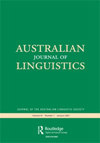 Australian Journal of Linguistics