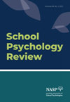 SCHOOL PSYCHOLOGY REVIEW