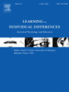 LEARNING AND INDIVIDUAL DIFFERENCES