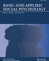 BASIC AND APPLIED SOCIAL PSYCHOLOGY