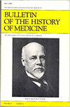 BULLETIN OF THE HISTORY OF MEDICINE