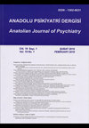 Anadolu Psikiyatri Dergisi-Anatolian Journal of Psychiatry