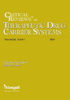CRITICAL REVIEWS IN THERAPEUTIC DRUG CARRIER SYSTEMS