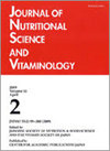 JOURNAL OF NUTRITIONAL SCIENCE AND VITAMINOLOGY