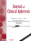 JOURNAL OF CLINICAL APHERESIS