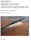 REVISTA MEXICANA DE CIENCIAS GEOLOGICAS
