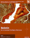 Boletin de la Sociedad Geologica Mexicana