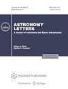 ASTRONOMY LETTERS-A JOURNAL OF ASTRONOMY AND SPACE ASTROPHYSICS