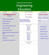 INTERNATIONAL JOURNAL OF ENGINEERING EDUCATION