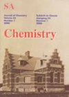 SOUTH AFRICAN JOURNAL OF CHEMISTRY-SUID-AFRIKAANSE TYDSKRIF VIR CHEMIE