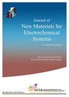 JOURNAL OF NEW MATERIALS FOR ELECTROCHEMICAL SYSTEMS