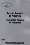 Revista Romana de Materiale-Romanian Journal of Materials