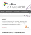 Frontiers in Neurorobotics