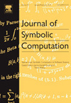 JOURNAL OF SYMBOLIC COMPUTATION