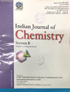 INDIAN JOURNAL OF CHEMISTRY SECTION B-ORGANIC CHEMISTRY INCLUDING MEDICINAL CHEMISTRY