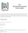 Electronic Journal of Linear Algebra