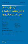 ANNALS OF GLOBAL ANALYSIS AND GEOMETRY
