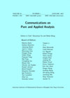 COMMUNICATIONS ON PURE AND APPLIED ANALYSIS