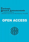 Electronic Research Announcements in Mathematical Sciences