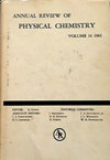 Annual Review of Physical Chemistry