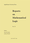 Reports on Mathematical Logic