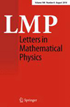 LETTERS IN MATHEMATICAL PHYSICS