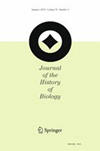 JOURNAL OF THE HISTORY OF BIOLOGY