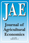 JOURNAL OF AGRICULTURAL ECONOMICS