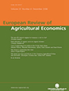 EUROPEAN REVIEW OF AGRICULTURAL ECONOMICS