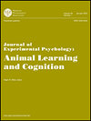 JOURNAL OF EXPERIMENTAL PSYCHOLOGY-ANIMAL LEARNING AND COGNITION
