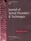 JOURNAL OF SPINAL DISORDERS & TECHNIQUES