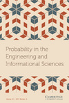 PROBABILITY IN THE ENGINEERING AND INFORMATIONAL SCIENCES
