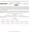JOURNAL OF VECTOR BORNE DISEASES