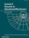 Journal of Research on Educational Effectiveness